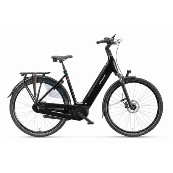 Batavus Finez E-Go Power N8 Zwart Glans Lageinstap - Afbeelding 6