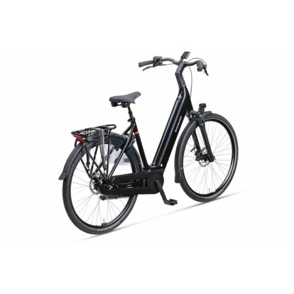 Batavus Finez E-Go Power N8 Zwart Glans Lageinstap