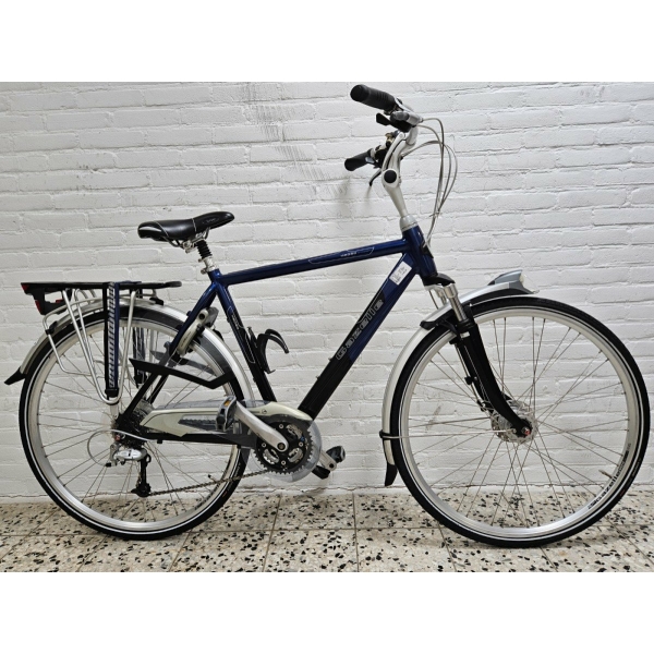 Gazelle Medeo Exce Vv 001/346 T24 Zwart/inky Blue Heren occasion