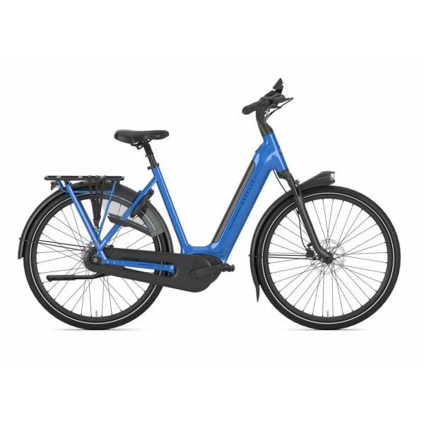 Gazelle Grenoble test e-bike Tropical Blue Glans DAMES - Afbeelding 3