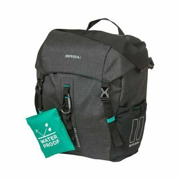 Basil fietstas enkel Discovery zwart melee Melee Black - Afbeelding 6