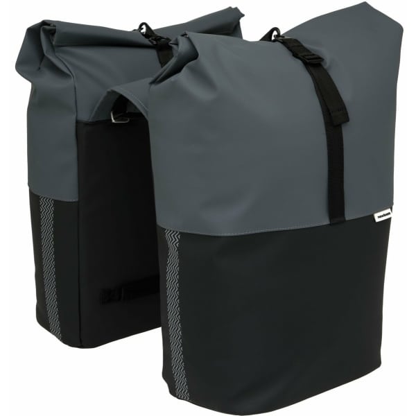New Looxs Doppelpacktasche Nyborg dunkelgrau / sch Dark Grey/Black
