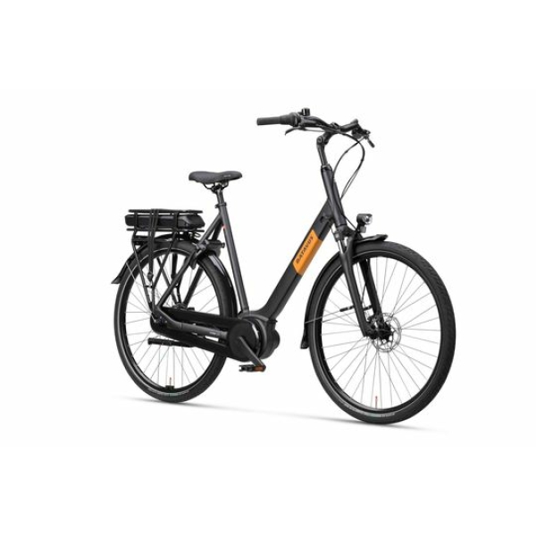 Batavus Altura E-Go CP N7 Zwart Lageinstap