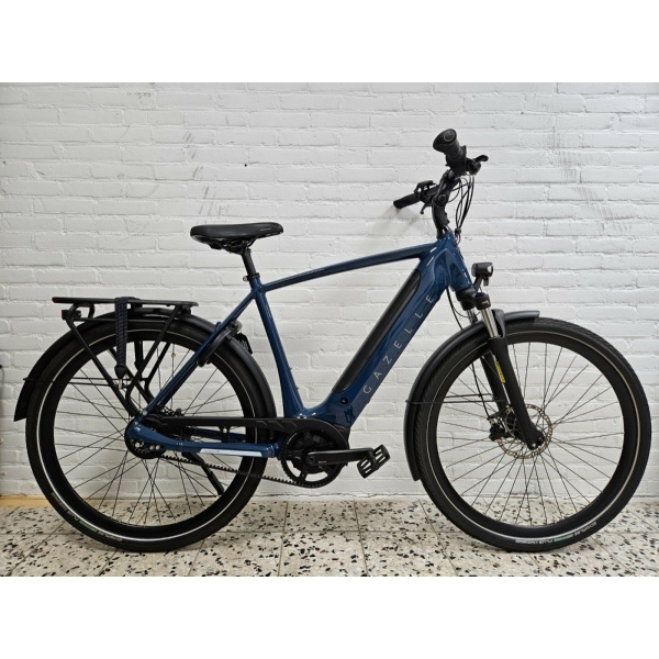 Gazelle Ultimate C380 HMB 625WH 1500km Mallard Blue Glans Heren occasion
