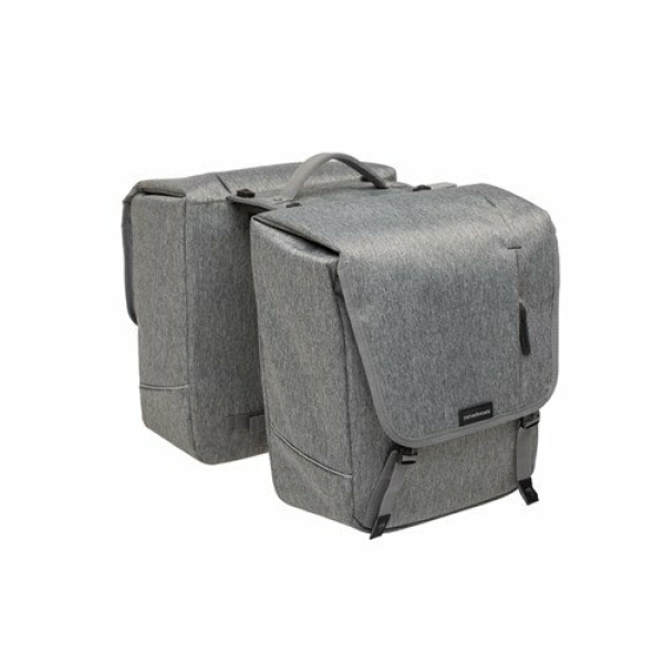 New Looxs fietstas dubbel Nova MIK 32L Grey