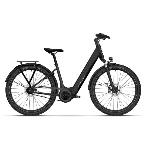 Granville E-terra N1 Matzwart Dames monotube