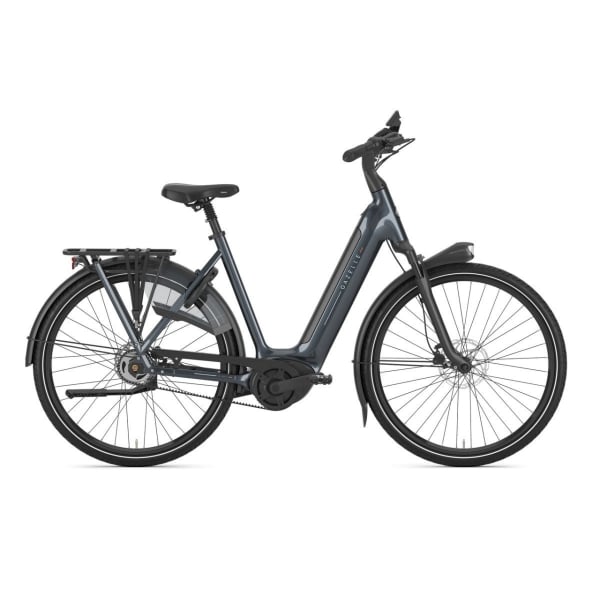 Gazelle Grenoble C5 HMB 63KM op de teller Anthracite Grey Glans Dames occasion