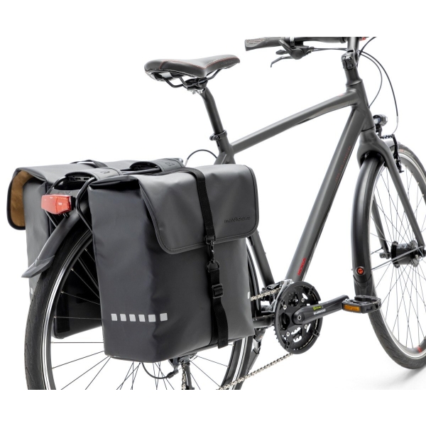 New Looxs fietstas dubbel Odense Black - Afbeelding 3