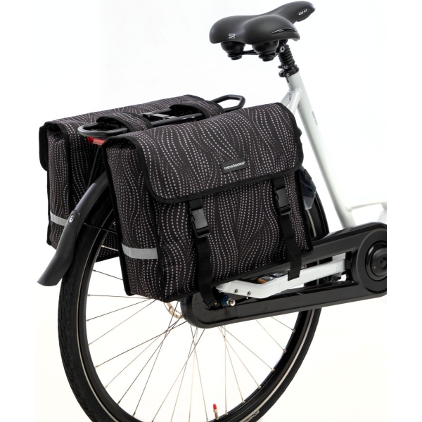 New Looxs Doppelpacktasche Fiori Alma schwarz 30L Alma Black - Afbeelding 3