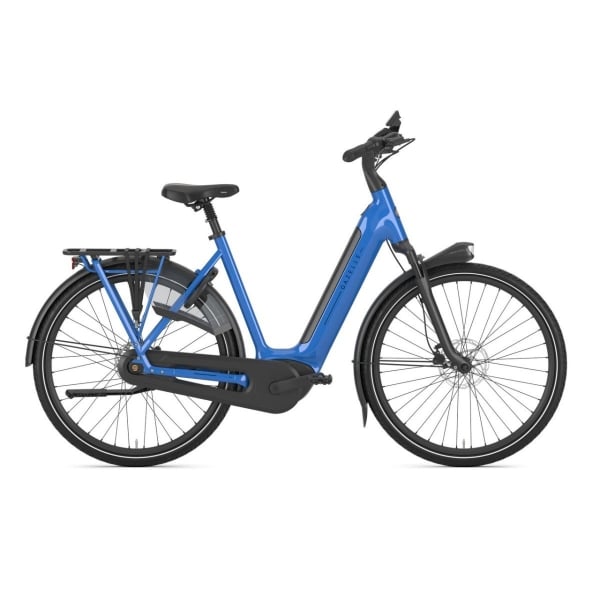 Gazelle Grenoble test e-bike Tropical Blue Glans DAMES