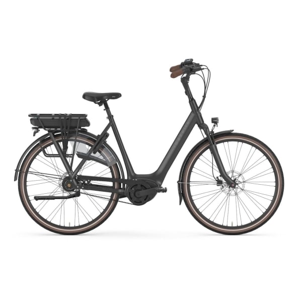 Gazelle Orange C8+ 250km Black Mat Dames occasion